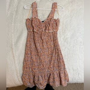 ZARA Floral Mini Dress